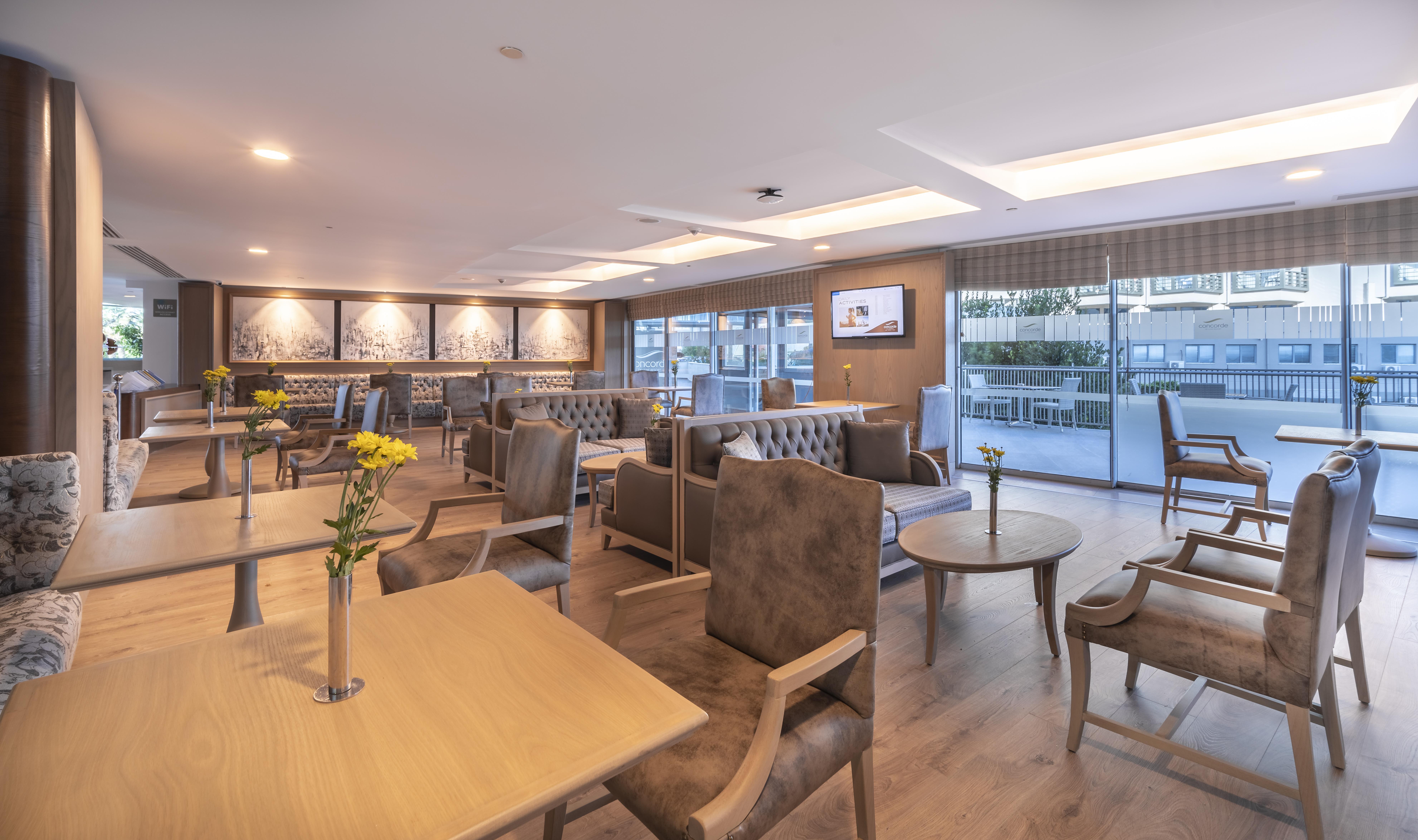 コンコルド デラックス リゾート【ウルトラオールインクルーシブ】 アンタルヤ エクステリア 写真 The lounge at the airport