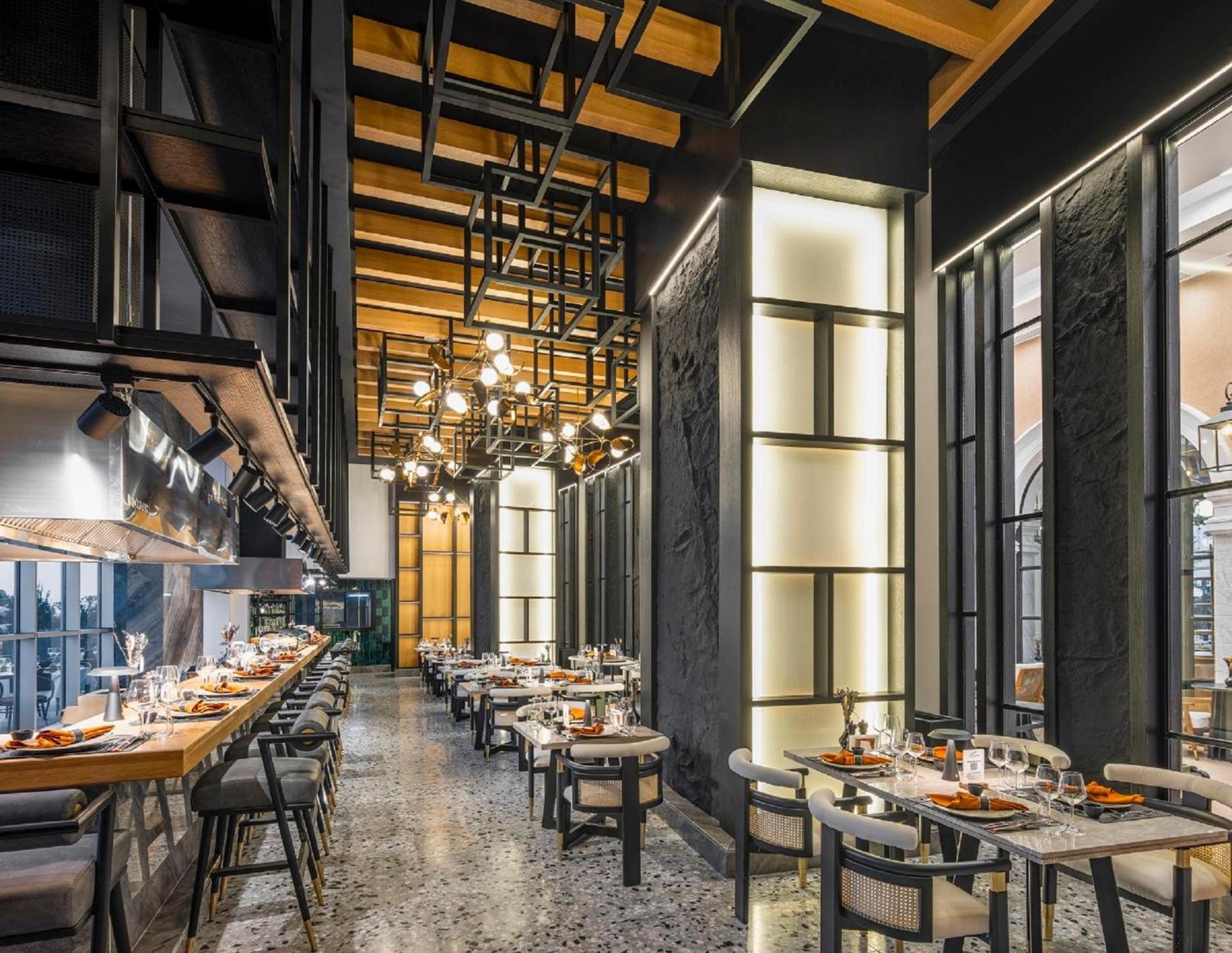 コンコルド デラックス リゾート【ウルトラオールインクルーシブ】 アンタルヤ エクステリア 写真 The interior of the restaurant